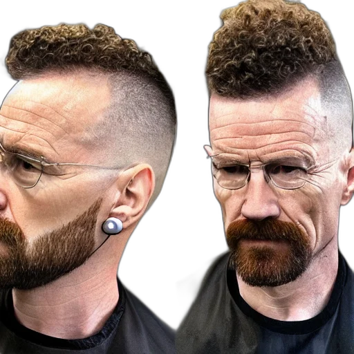 hair, photorealistic, cyberpunk, concept art transparent PNG cut-out