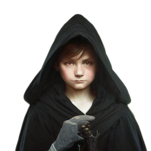 weapon, jacket, mask, sword transparent PNG cut-out