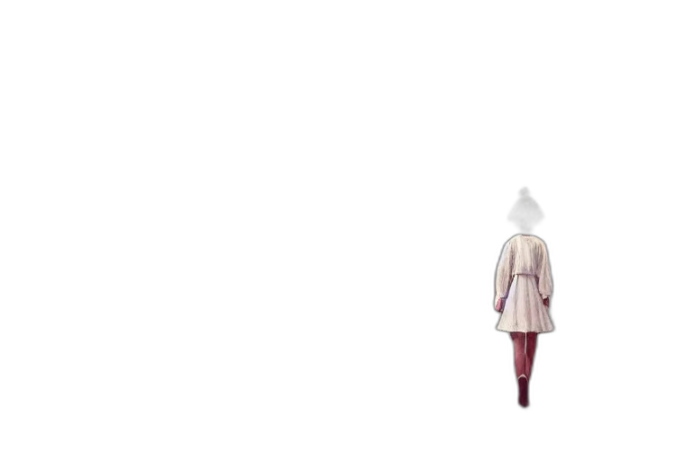 dress, jacket, umbrella, robot transparent PNG cut-out