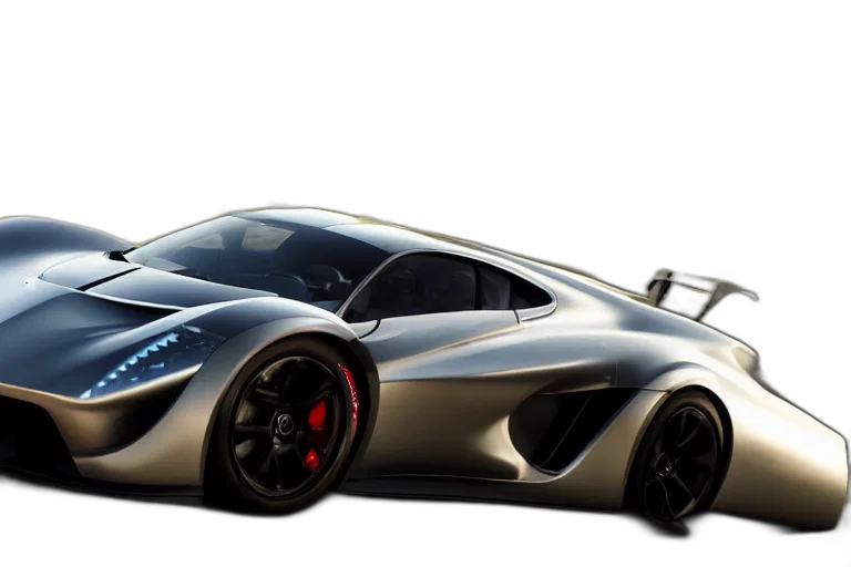 car, weapon, 3d render, concept art transparent PNG cut-out