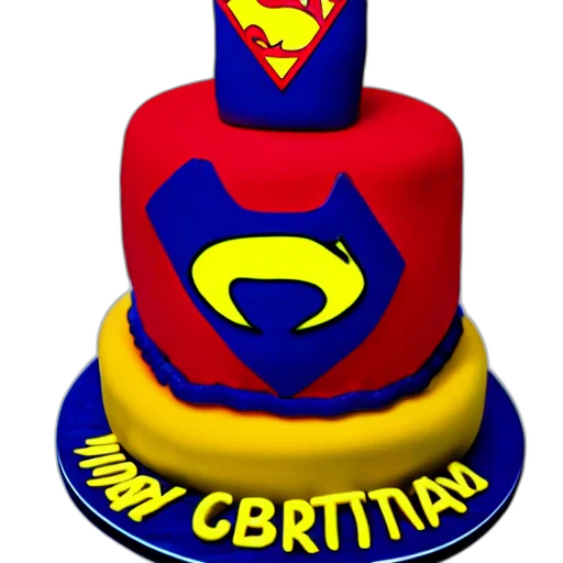 3d render, cheap, superhero, birthday transparent PNG cut-out