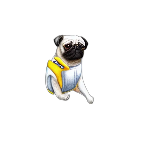 animal, staff, pixel art, cartoon transparent PNG cut-out