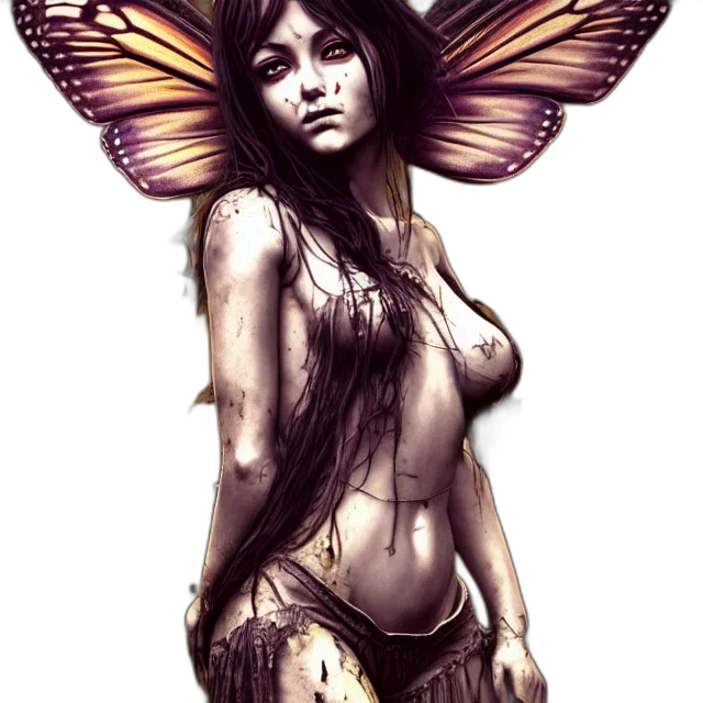 creature, fantasy art, concept art, photorealistic transparent PNG cut-out