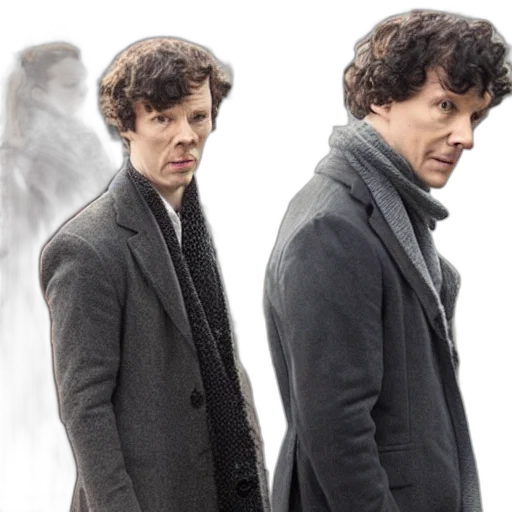 jacket, concept art, scene, sherlock transparent PNG cut-out