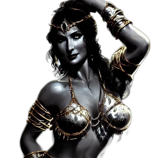 jewelry, comic book art, fantasy art, concept art transparent PNG cut-out