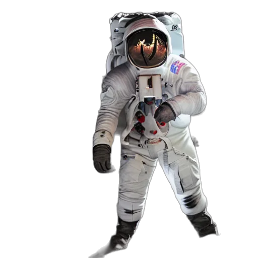 jacket, mask, robot, staff transparent PNG cut-out
