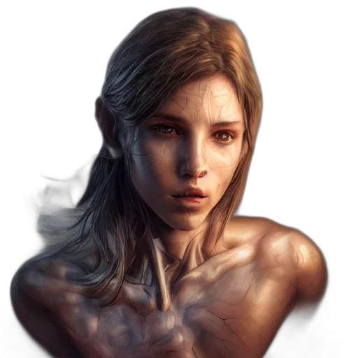 face, mask, photorealistic, fantasy art transparent PNG cut-out
