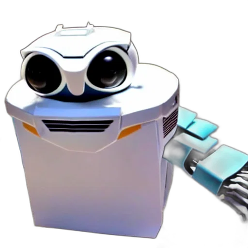 robot, 3d render, concept art, real transparent PNG cut-out