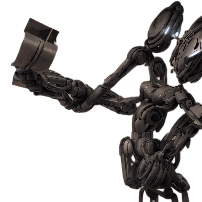 robot, staff, weapon, jewelry transparent PNG cut-out