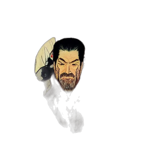 weapon, mask, face, staff transparent PNG cut-out