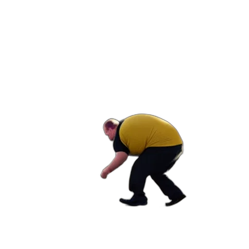 staff, hat, robot, creature transparent PNG cut-out