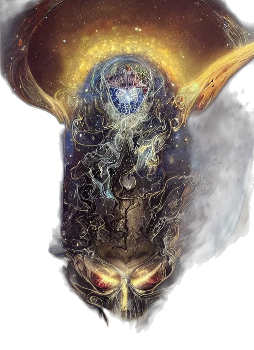 mask, face, crown, concept art transparent PNG cut-out