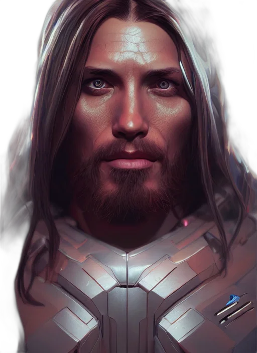 face, robot, fantasy art, concept art transparent PNG cut-out