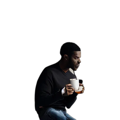 jacket, staff, robot, shoes transparent PNG cut-out