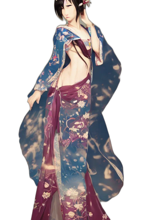 dress, jewelry, umbrella, concept art transparent PNG cut-out