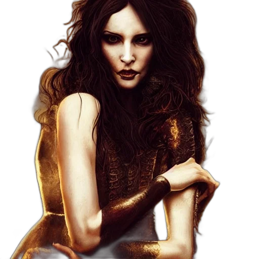 jewelry, fantasy art, photorealistic, comic book art transparent PNG cut-out