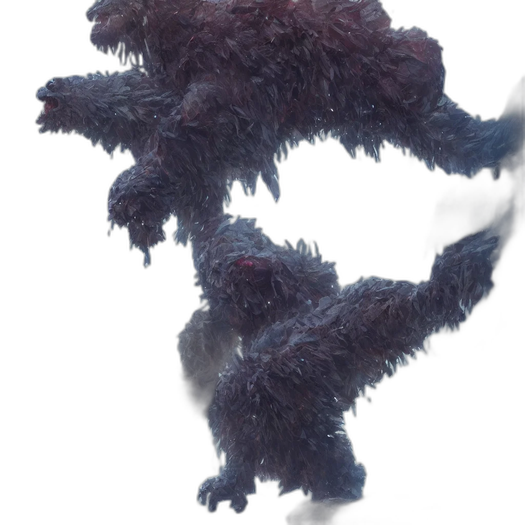hair, creature, dragon, animal transparent PNG cut-out