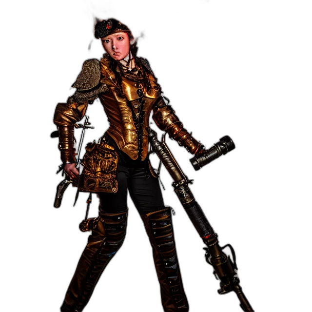 staff, weapon, jacket, concept art transparent PNG cut-out