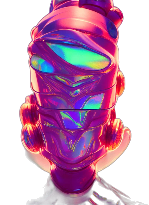 mask, robot, jewelry, crown transparent PNG cut-out