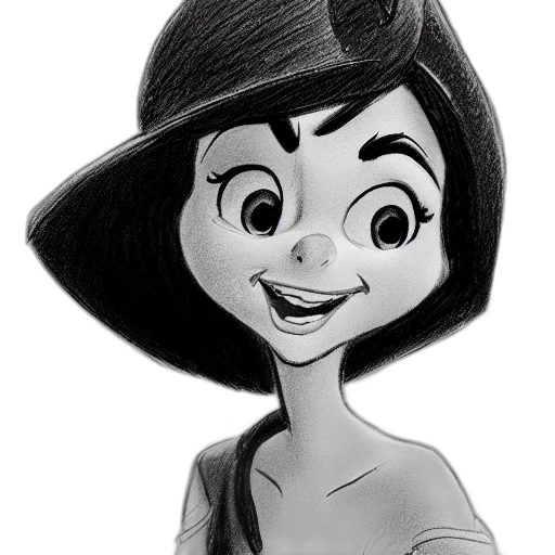 hat, face, dress, staff transparent PNG cut-out
