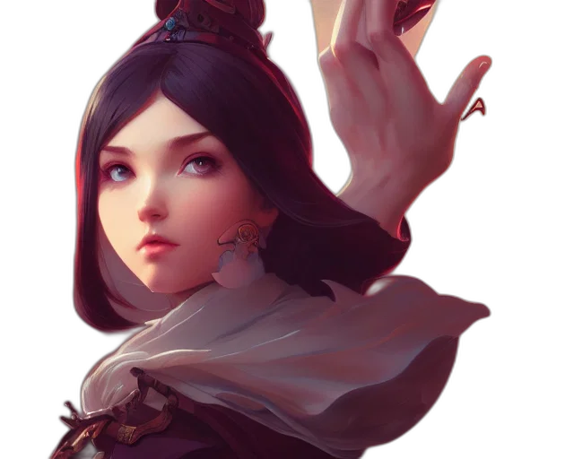 crown, staff, face, weapon transparent PNG cut-out