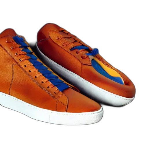 shoes, 3d render, photorealistic, most transparent PNG cut-out
