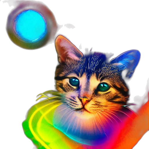 staff, animal, pixel art, photorealistic transparent PNG cut-out