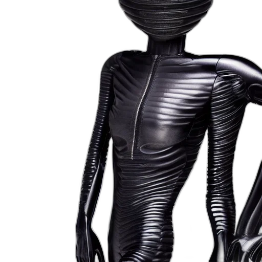 robot, creature, dress, mask transparent PNG cut-out