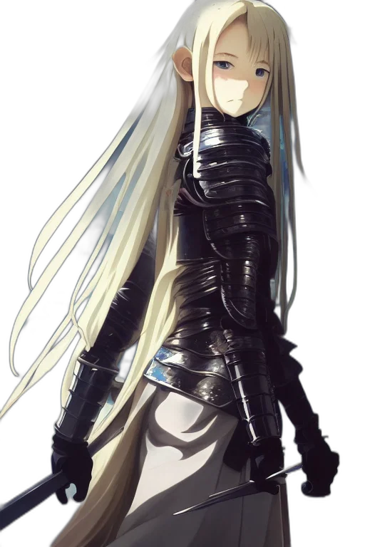 sword, weapon, staff, hair transparent PNG cut-out