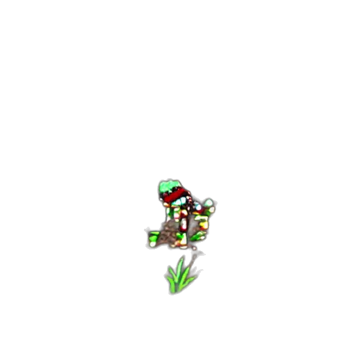 robot, weapon, staff, creature transparent PNG cut-out