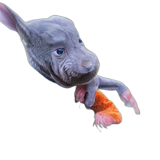 creature, animal, dragon, staff transparent PNG cut-out