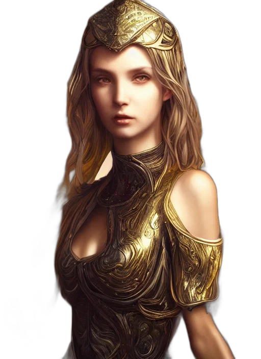 dress, crown, face, jewelry transparent PNG cut-out