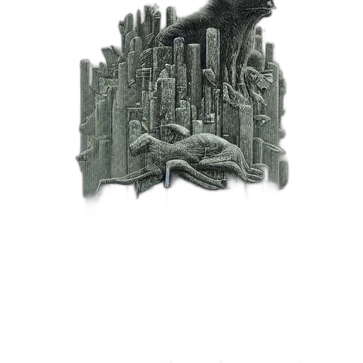 crown, dragon, robot, sword transparent PNG cut-out