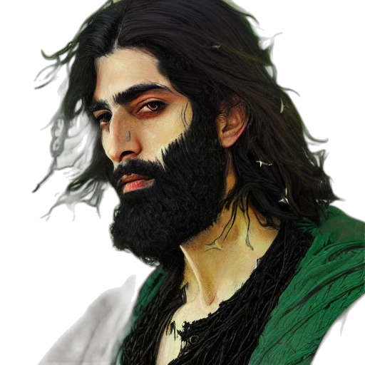 face, dragon, hair, fantasy art transparent PNG cut-out