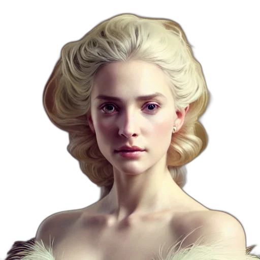 crown, face, hair, dress transparent PNG cut-out