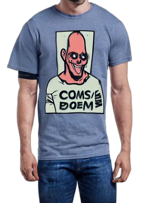 cursed, boomer, shirt, design transparent PNG cut-out