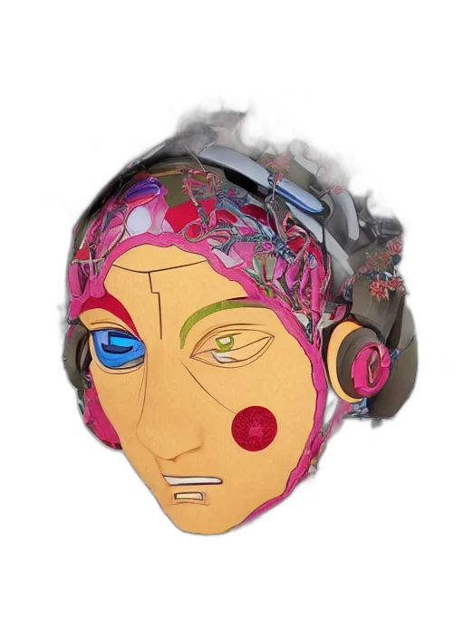 mask, face, jewelry, anime transparent PNG cut-out