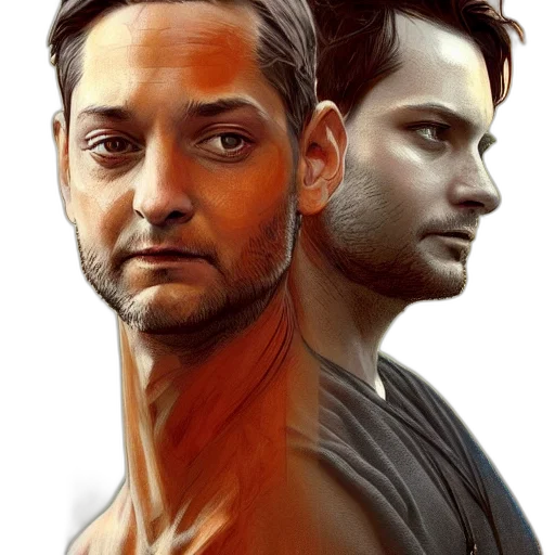 face, photorealistic, concept art, fantasy art transparent PNG cut-out