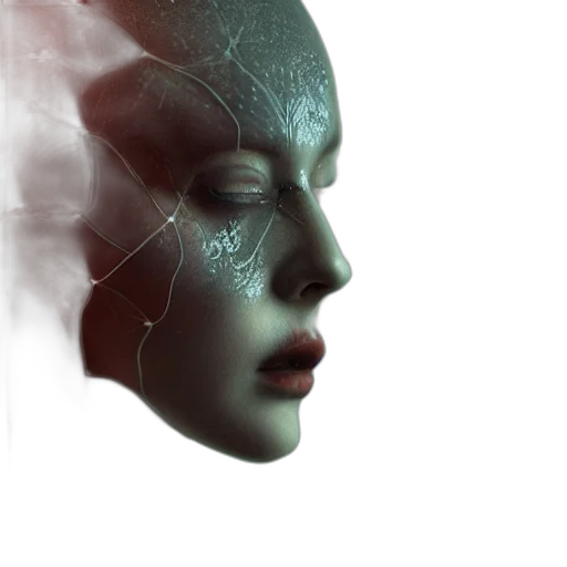 mask, face, robot, creature transparent PNG cut-out