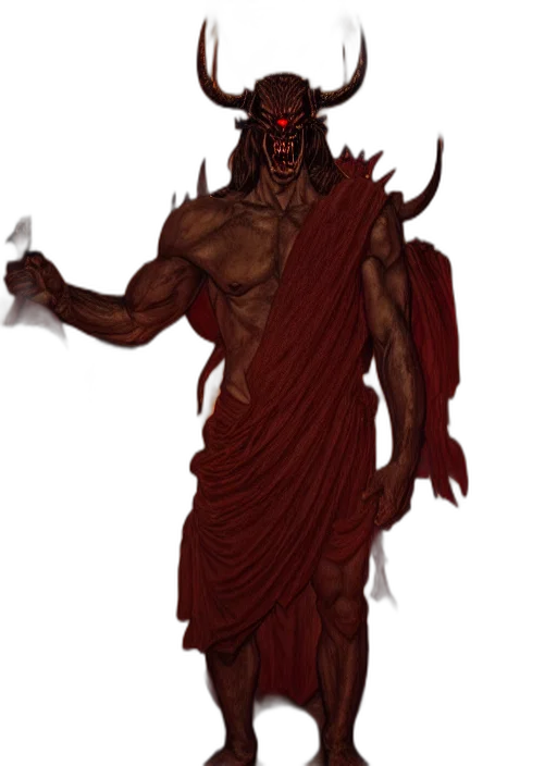 staff, creature, mask, concept art transparent PNG cut-out