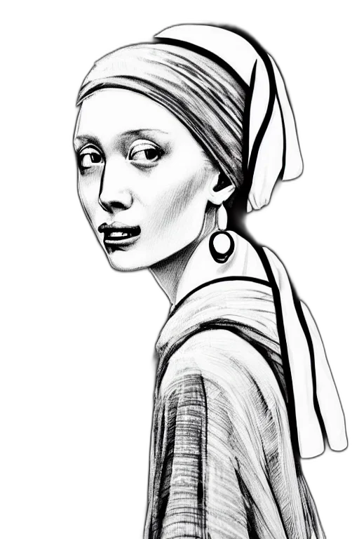 face, hat, dress, jewelry transparent PNG cut-out