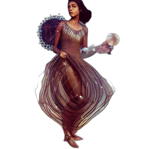 dress, fantasy art, concept art, pixel art transparent PNG cut-out
