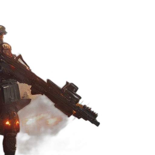 weapon, staff, robot, concept art transparent PNG cut-out