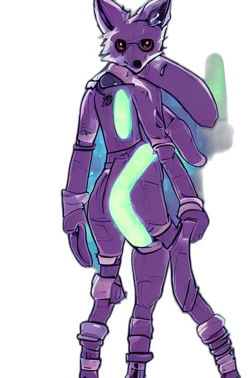 robot, staff, jacket, weapon transparent PNG cut-out