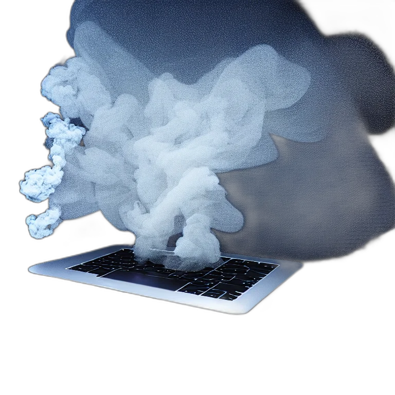 3d render, fog, photo, portrait transparent PNG cut-out