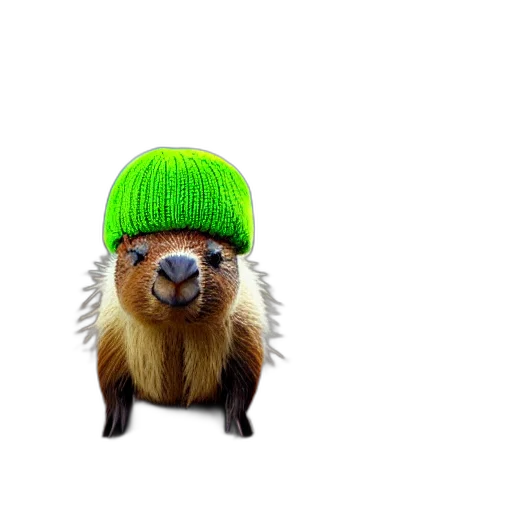 hat, animal, creature, hair transparent PNG cut-out