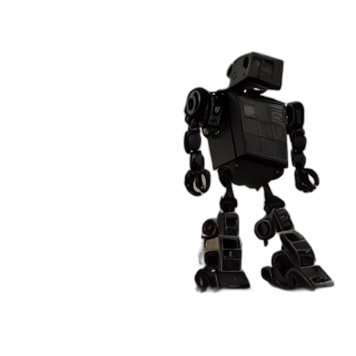 robot, 3d render, concept art, very transparent PNG cut-out