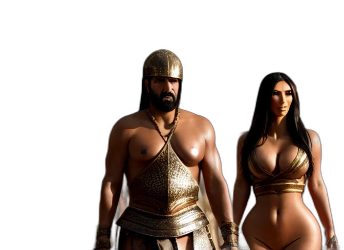 concept art, fantasy art, 3d render, film transparent PNG cut-out