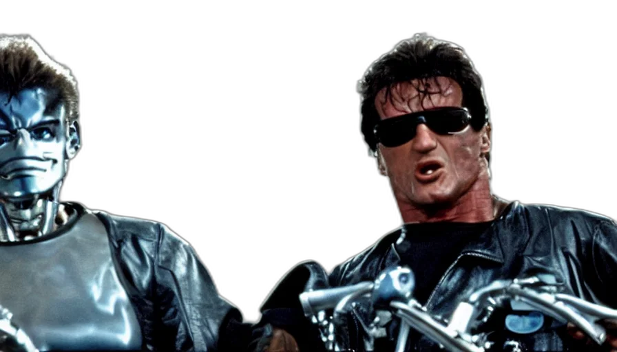 film, still, sylvester, stallone transparent PNG cut-out