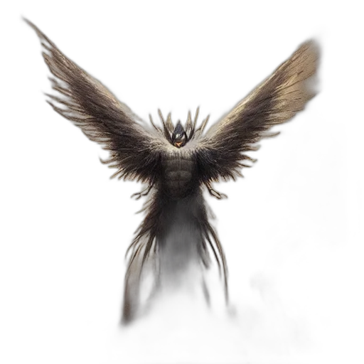 dragon, creature, animal, staff transparent PNG cut-out
